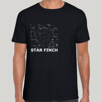 Star Finch Black Gildan Tee