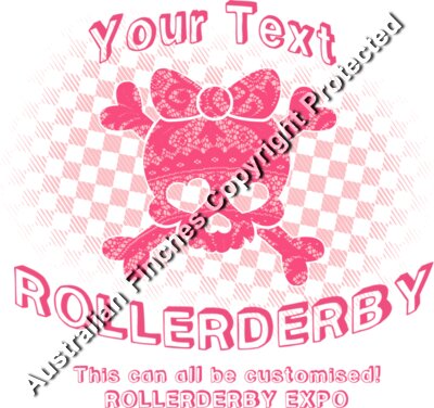 Pink Roller Derby