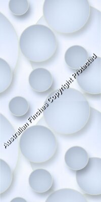 Faded Blue Circles