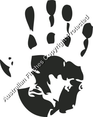 Black Handprint