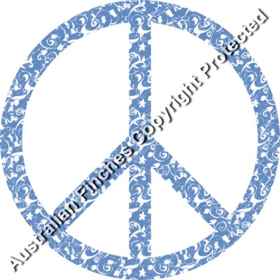 Peace Symbol Floral