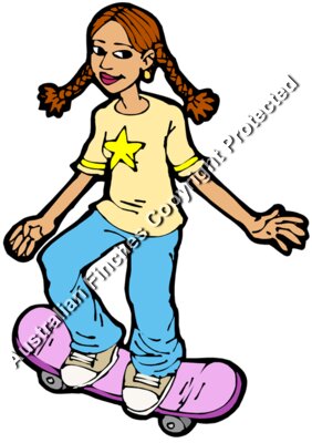 Girl Skateboard