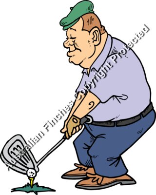 Man Golf