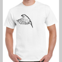 Zebra Flight Heavy Cotton Tee