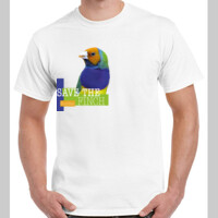 Save the Gouldian Finch Colour Gildan Cotton Tee