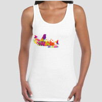 Love Finches Gildan Womans Slimfit Round neck tee