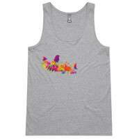 Love Finches Gildan Womans Tulip Singlet